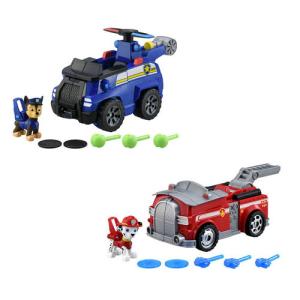 パウパトロール おもちゃ お買い得2種セット パウっと変形!フライングビークル チェイス&amp;マーシャル