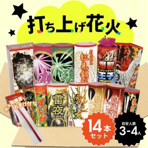 No.3 送料無料!打ち上げ花火セット(14本入)の詳細画像1