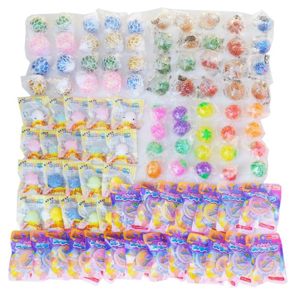 子供会 景品 送料無料　やわらかおもちゃ 100個詰め合わせ