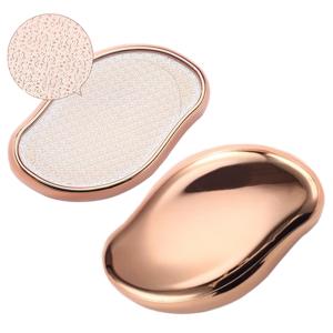 かかと用やすり 持ち手付 デラックス ガラス製 にぎりやすい サンダル ストッキング 魚の目 たこ