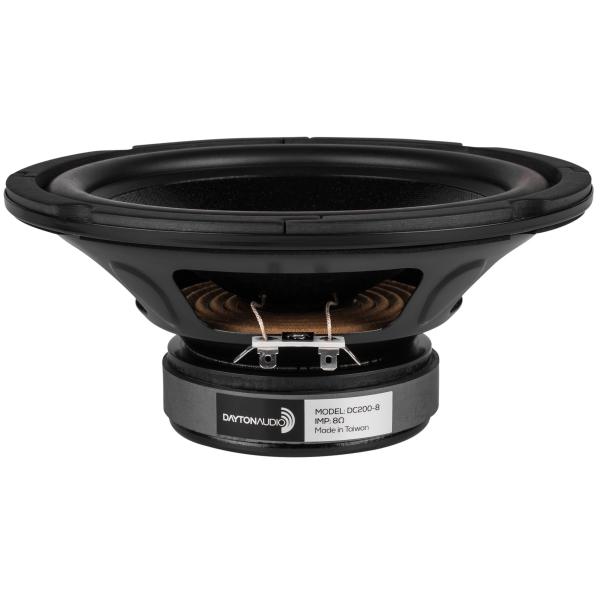 Dayton Audio DC200-8 スピーカーユニット  20cm ウーファー 8Ω