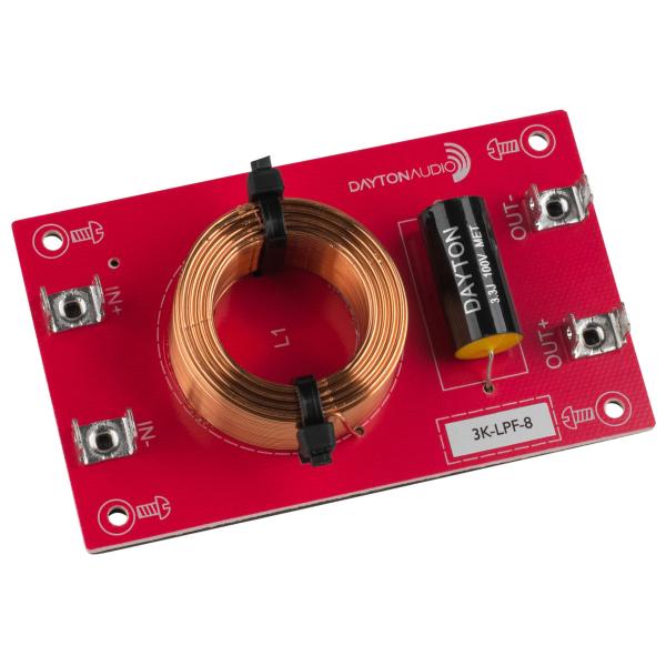 [DLF14]Dayton Audio 3k-LPF-8 ローパス フィルター（3,000 Hz：1...