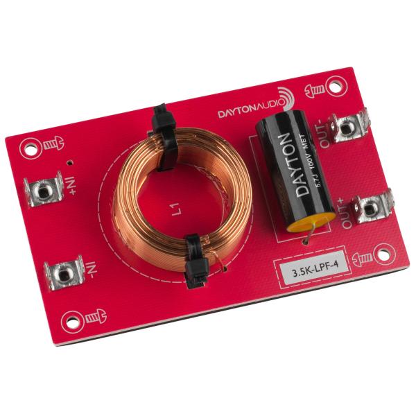 [DLF15]Dayton Audio 3.5k-LPF-4 ローパス フィルター（3,500 Hz...