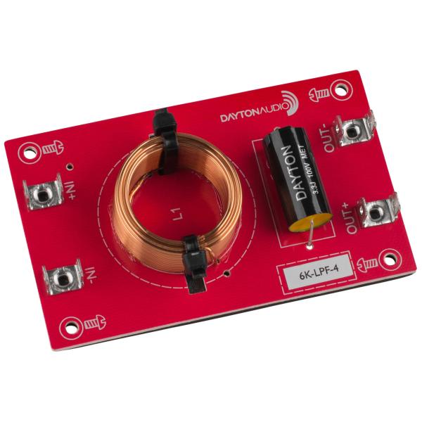 [DLF25]Dayton Audio 6k-LPF-4 ローパス フィルター  （6,000 Hz...