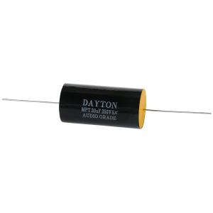 [MF26d] Dayton Audio フィルム・コンデンサー（250V） 20.0μF 「2個セット」｜eoss-store