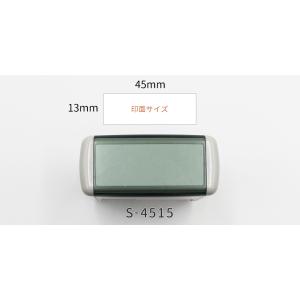 フリーテキスト スタンプ (中) 45mm×1...の詳細画像2