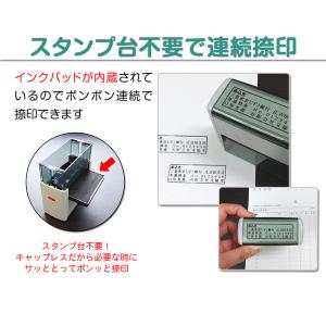 振込印 60mm×20mm スキナスタンプ 振...の詳細画像1