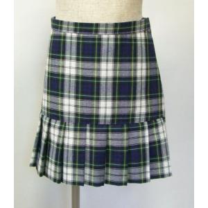 型紙　パターン　子供服切り替えプリーツスカート型紙　テキスト付き