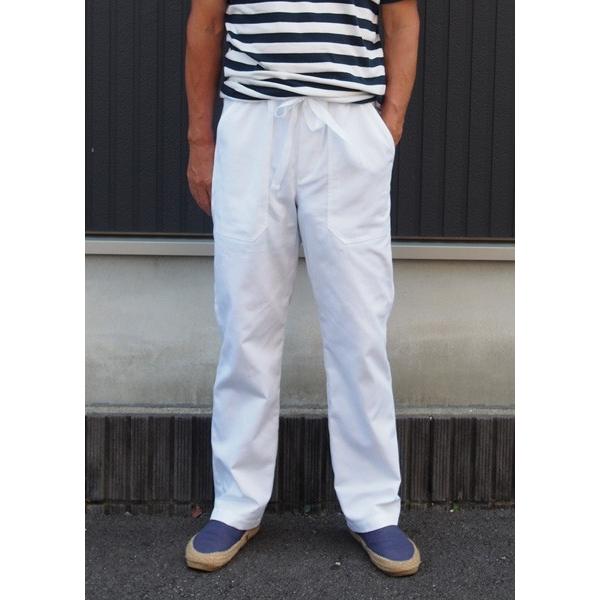 型紙　パターン　メンズ　ウエストゴム・あき無し・イージーパンツ型紙　テキスト付き