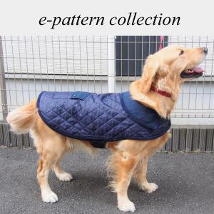 犬服型紙　キルティングコート　大型犬用　テキスト付き｜epatterncollection