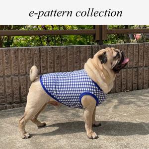 犬服型紙　タンクトップ（リブ仕様）　小型犬　小型犬ロング　中型犬用　テキスト付き｜epatterncollection