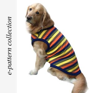 犬服型紙 タンクトップ（リブ仕様） 大型犬用 テキスト付き : e