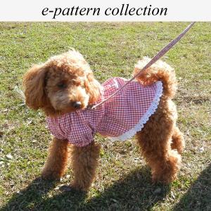 犬服型紙　チュニックワンピース　小型犬　小型犬ロング　中型犬　テキスト付き｜epatterncollection