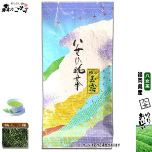 Y 極上 玉露茶 100g 八女茶 福岡県産 日本茶 厳選の緑茶 国産 北海道 沖縄 離島も無料配送可 森のこかげ やめ茶