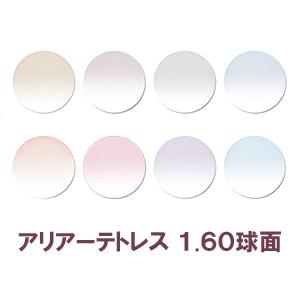 【度付き】1.60球面レンズ 2枚1組 アリアーテカラー イトーレンズ ◆フレーム持ち込みレンズ交換...
