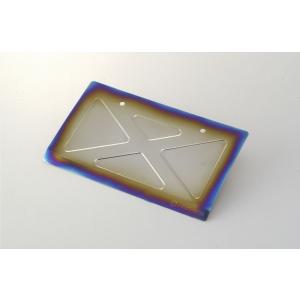 ACTIVE チタン ナンバープレートベース 汎用