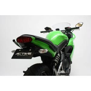 アクティブ フェンダーレスキット ブラック LEDナンバー灯付 KAWASAKI ER-4n/ER-6n/ER-6f/Ninja400R/Ninja650R｜epix