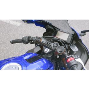 キジマ マウントバーステー ブラック YZF-R25 19-【204-0655】