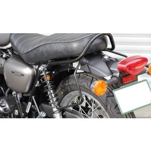 デイトナ　サドルバックサポート　W400/W650/W800 用 Amazon | デイトナ(Daytona) W800 W650 W400専用 サイドバッグサポート