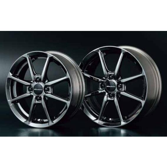 S660 JW5系：純正 アルミホイール ブラックスパッタリング仕上げ MR-R01（1台分）(廃盤...
