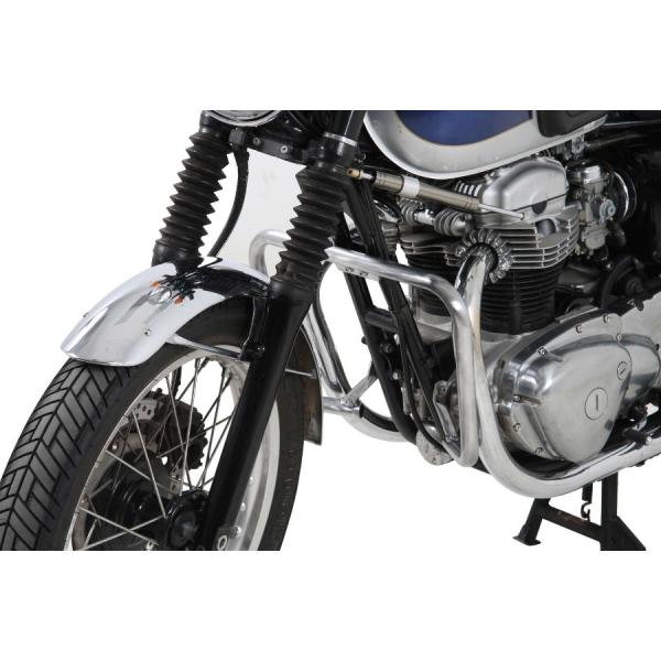 ヘプコ＆ベッカー エンジンガード クローム W800 11-18