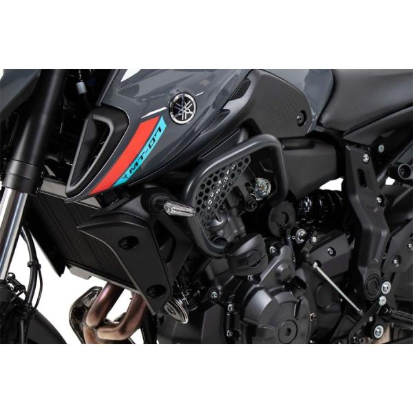 ヘプコ＆ベッカー エンジンガード アンスラサイト クラッシュパッド付 MT-07 21