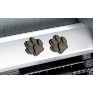 ステップワゴン RP6,7,8系  純正： ペットインテリアステッカー（肉球）　グレー／シリコン製／...