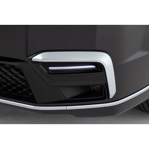 ステップワゴン フロントグリル＆フォグガーニッシュ　ダーククロームメッキ ステップ ワゴン HONDA ホンダ 純正 フォグライトガーニッシュ