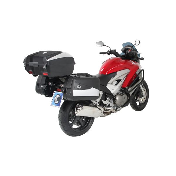 ヘプコ＆ベッカー トップケース ジュニアフラッシュ 55 ブラック/シルバー SUZUKI