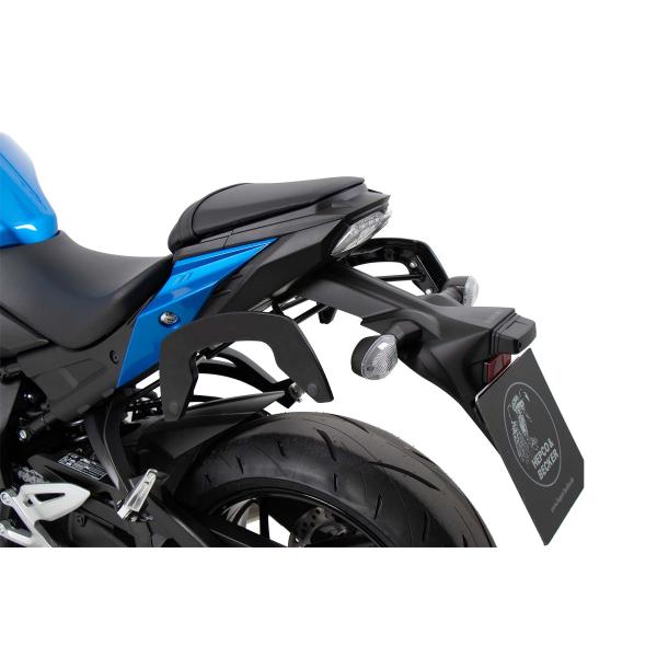 ヘプコ＆ベッカー C-Bowサイドキャリア ブラック GSX-S1000/F 15-22