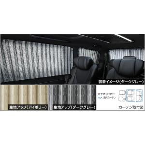 トヨタ（TOYOTA） アルファード 30系 後期：純正 室内カーテン（一重