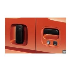 アトレー 700系：純正 ドアアウターハンドル（パワースライドドア付車用）（ブラック）１台分