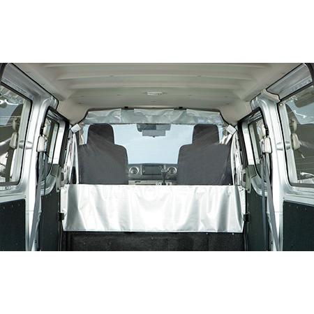 キャラバン/CARAVAN NV350 E26系：純正 仕切カーテン　(バン、フロント用)(廃盤 残...