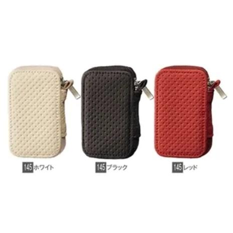 キャンバス LA850S/LA860S 後期：純正 キーケース(本革)(ホワイト)(ブラック)(レッ...