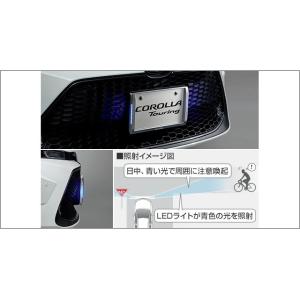 カローラツーリング/COROLLA TOURING 210系：純正 LEDサイドライト(ナンバーフレ...