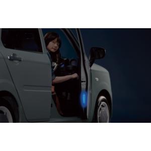 トコット LA550/560S：純正 ドアセーフティイルミ（フロント）(廃盤 残り在庫わずか)