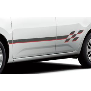 ブーン 700系 後期：純正 サイドストライプ（CILQ用/エアロ）(廃盤 残り在庫わずか)