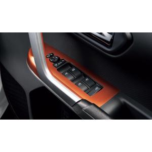 Rocky/ロッキー A200/A210 前期：純正 パワーウィンドゥスイッチパネル（オレンジ） （...