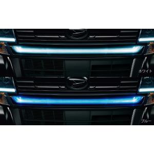 タントカスタム LA600S LA610S 後期：純正 フロントグリルイルミネーション（ホワイト/ブ...
