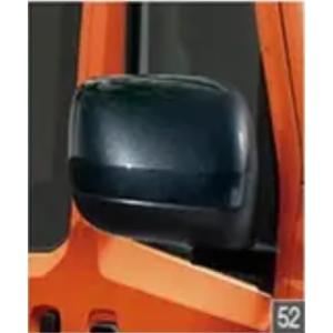 ハイゼットカーゴ S700V/S710V：純正 ドアミラーカバー 左右セット(ガンメタ)(電動格納式...