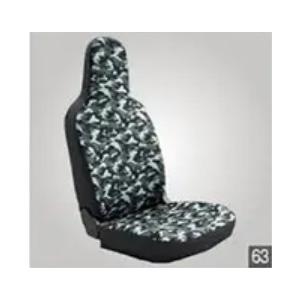 ハイゼットカーゴ S700V/S710V：純正 フロントシートカバー(一体式ヘッドレスト用)