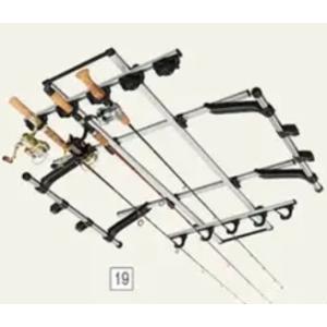 ハイゼットカーゴ S700V/S710V：純正 ロッドホルダー(5本積)