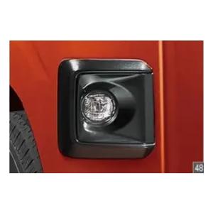 ハイゼットカーゴ S700V/S710V：純正 フォグランプベゼル(ガンメタ)(LEDフォグランプ付...