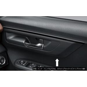 ムーヴ LA850S/LA860S：純正 インナーハンドルパネル(マットブラック+ピアノブラック調)...