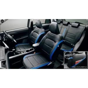 Rocky/ロッキー A201S/A202S/210S 後期：純正 シートカバー 1台分(本革風ブラ...