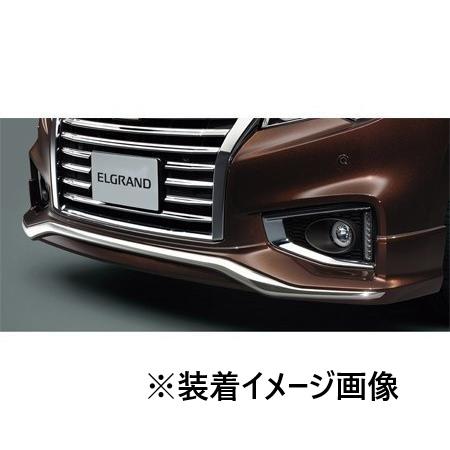 エルグランド[ELGRAND] E52 中期：純正 フロントクロームプロテクター 車体色対応(廃盤 ...