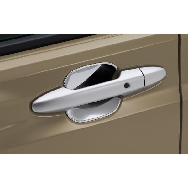 フリード GT系：純正 ドアハンドルプロテクションカバー(クロームメッキ 1台分)