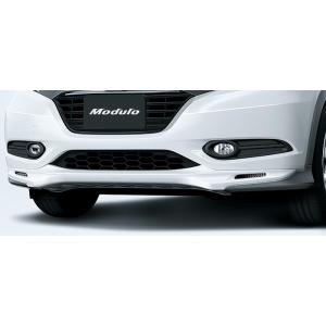 ヴェゼル 前期：モデューロ純正 フロントエアロバンパー LED付（カラード特×ガンメタリック）(廃盤...