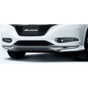 ホンダ ヴェゼル 前期：モデューロ純正 フロントエアロバンパー LED付 