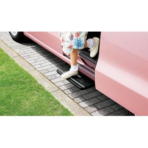 HONDA/ホンダ N-BOX 純正サイドステップ（左右セット）ブラック N-BOX HONDA ホンダ 純正 NBOX エヌボックス オートサイドステップ